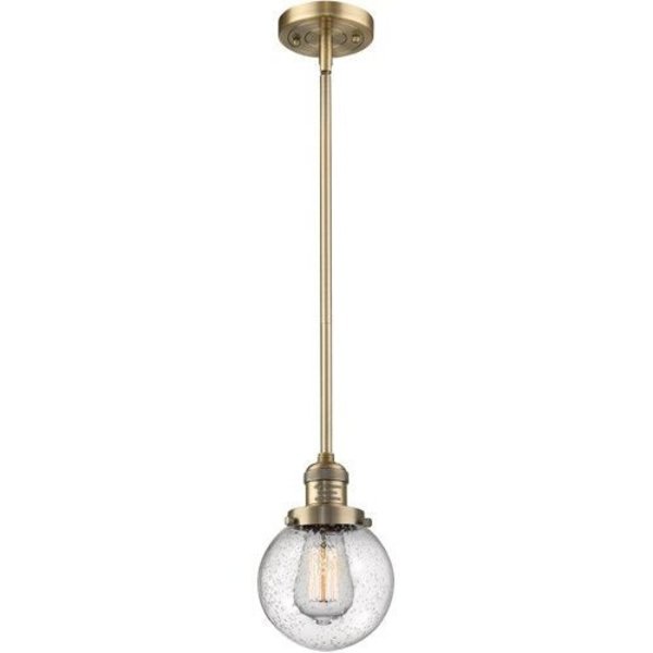 Innovations Lighting One Light Vintage Dimmable Led Mini Pendant 201S-BB-G204-6-LED